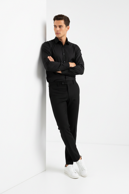 Men’s Navy Blue Full Sleeve Shirt – OYSPI™