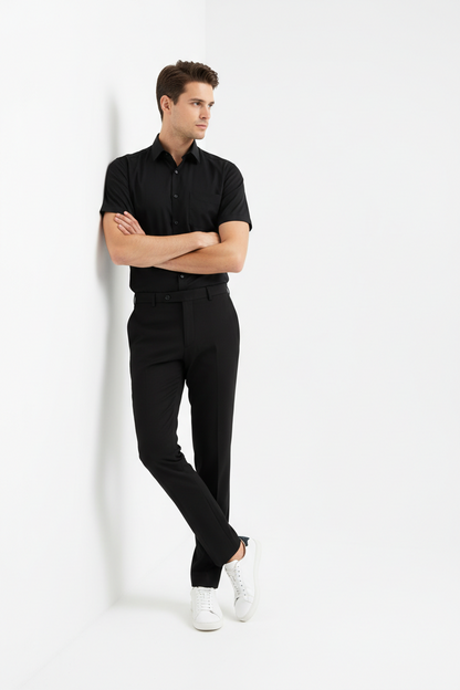 Men’s Black Short Sleeve Shirt – OYSPI™