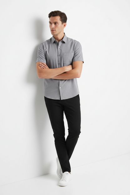 Men’s Blue Short Sleeve Shirt – OYSPI™