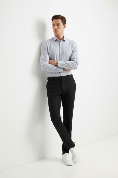 Men’s Navy Blue Full Sleeve Shirt – OYSPI™