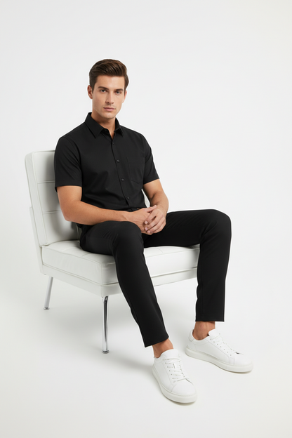 Men’s Blue Short Sleeve Shirt – OYSPI™