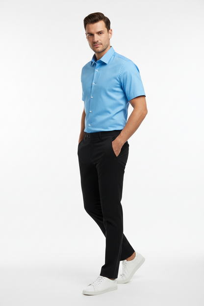 Men’s Blue Short Sleeve Shirt – OYSPI™