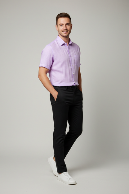 Men’s Blue Short Sleeve Shirt – OYSPI™