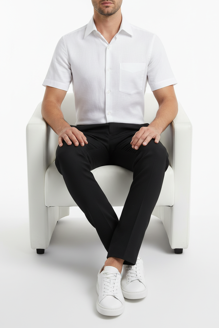 Men’s Blue Short Sleeve Shirt – OYSPI™