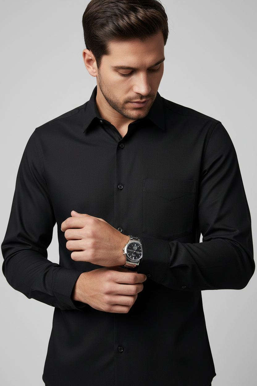Men’s Blue Full Sleeve Shirt – OYSPI™