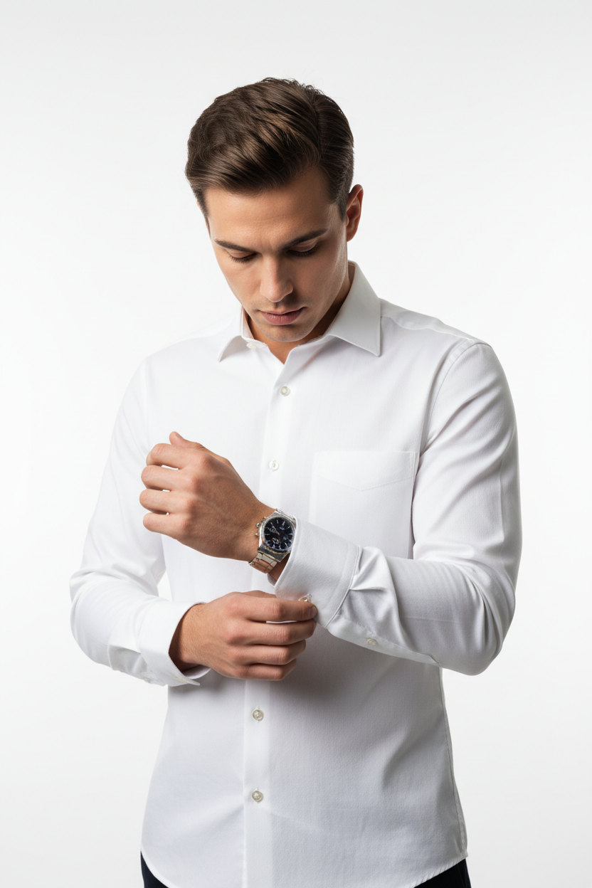 Men’s Navy Blue Full Sleeve Shirt – OYSPI™