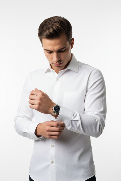 Men’s Navy Blue Full Sleeve Shirt – OYSPI™