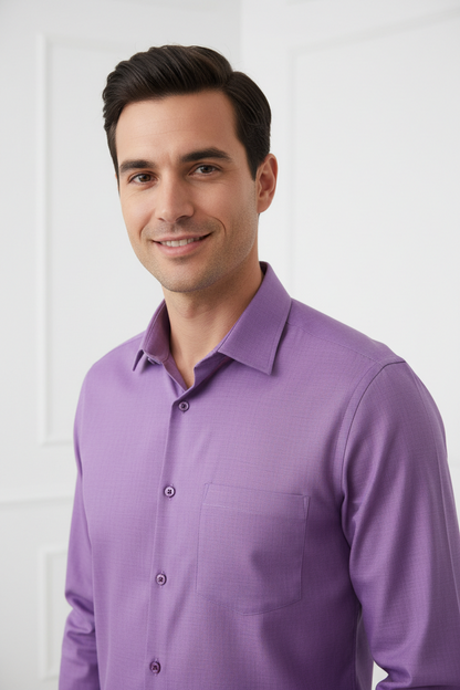 Men’s Navy Blue Full Sleeve Shirt – OYSPI™