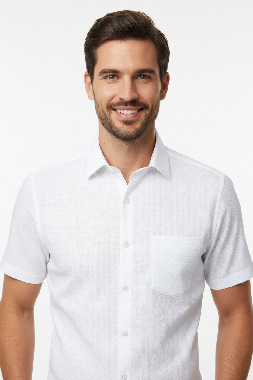 Men’s Blue Short Sleeve Shirt – OYSPI™