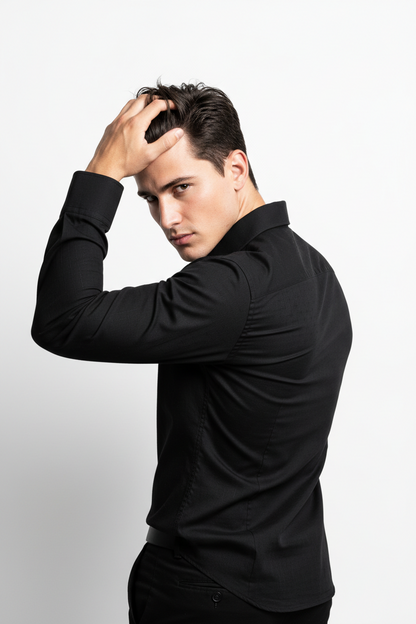 Men’s Gray Full Sleeve Shirt – OYSPI™