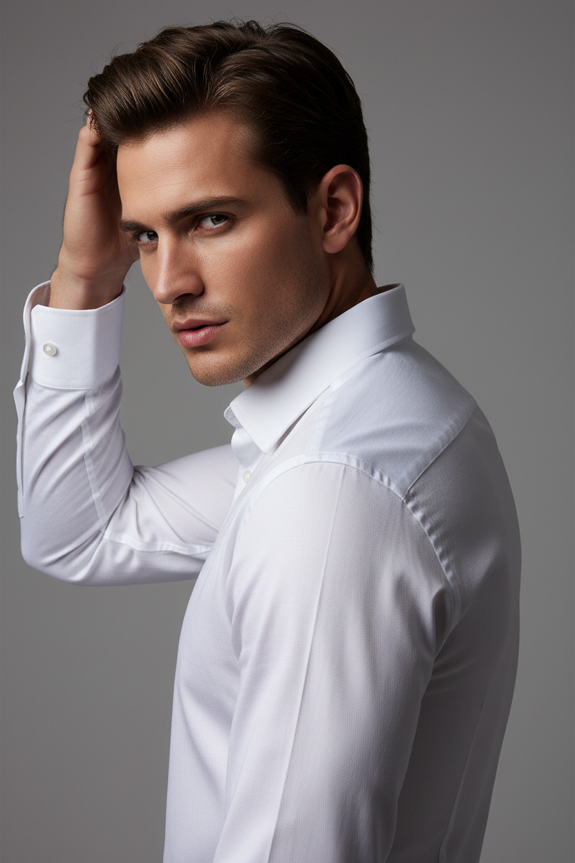 Men’s Navy Blue Full Sleeve Shirt – OYSPI™