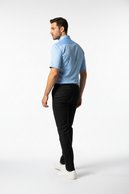 Men’s Blue Short Sleeve Shirt – OYSPI™