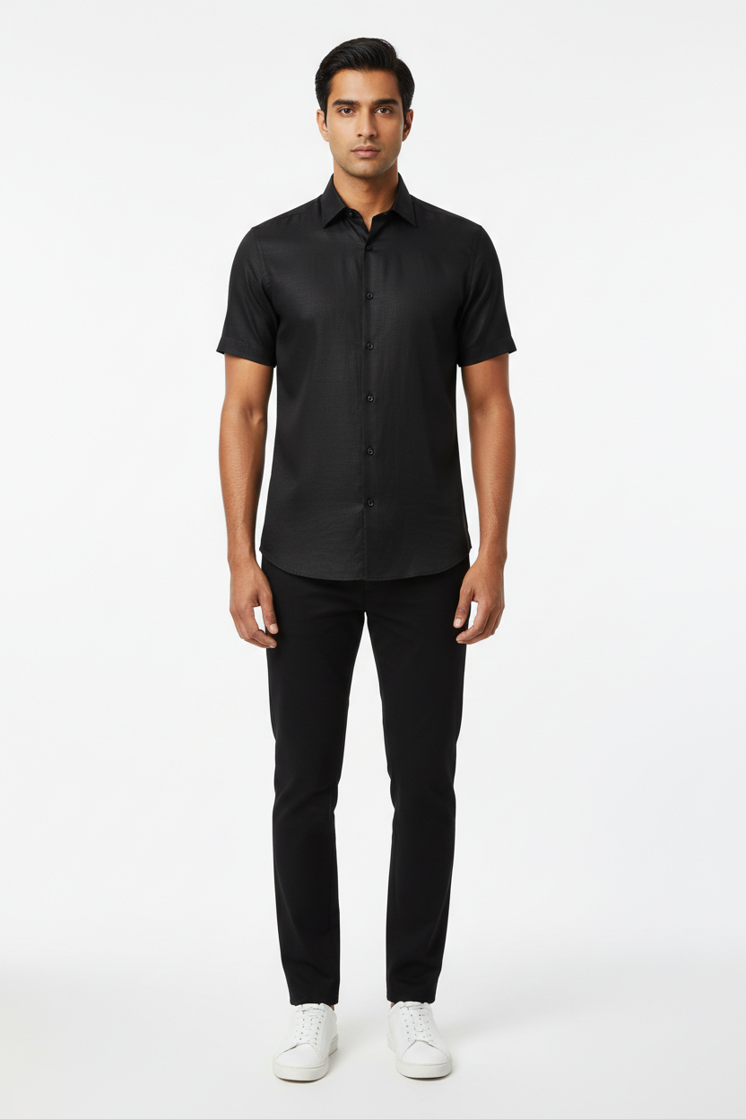 Men’s Blue Short Sleeve Shirt – OYSPI™