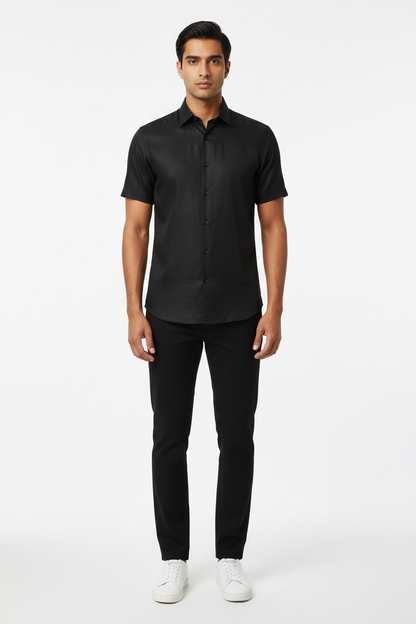 Men’s Blue Short Sleeve Shirt – OYSPI™