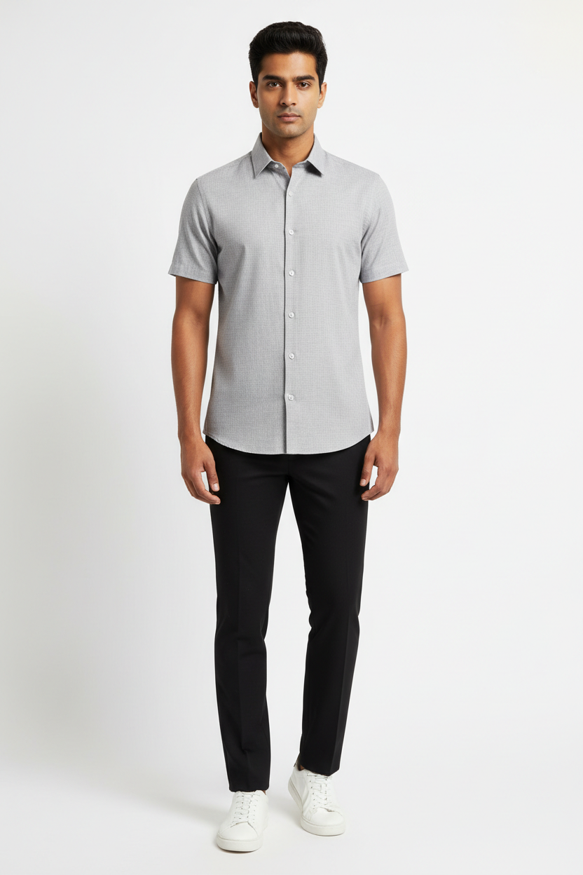 Men’s Blue Short Sleeve Shirt – OYSPI™