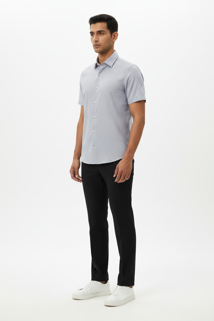 Men’s Blue Short Sleeve Shirt – OYSPI™