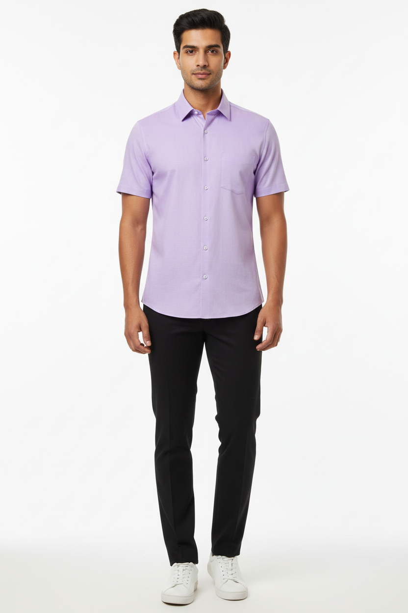 Men’s Blue Short Sleeve Shirt – OYSPI™