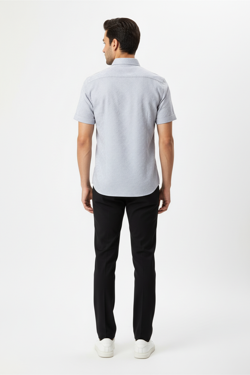 Men’s Blue Short Sleeve Shirt – OYSPI™