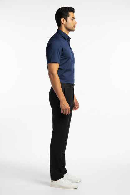 Men’s Blue Short Sleeve Shirt – OYSPI™